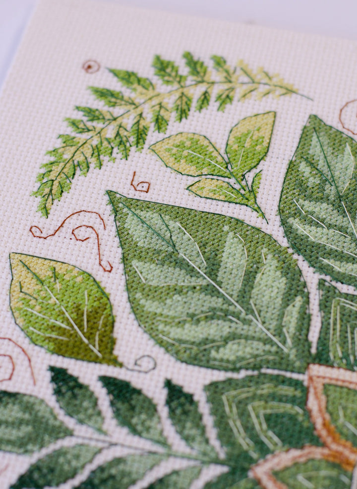 Dance of the Leaves Counted Cross-Stitch Kit by Abris Art AH-301
