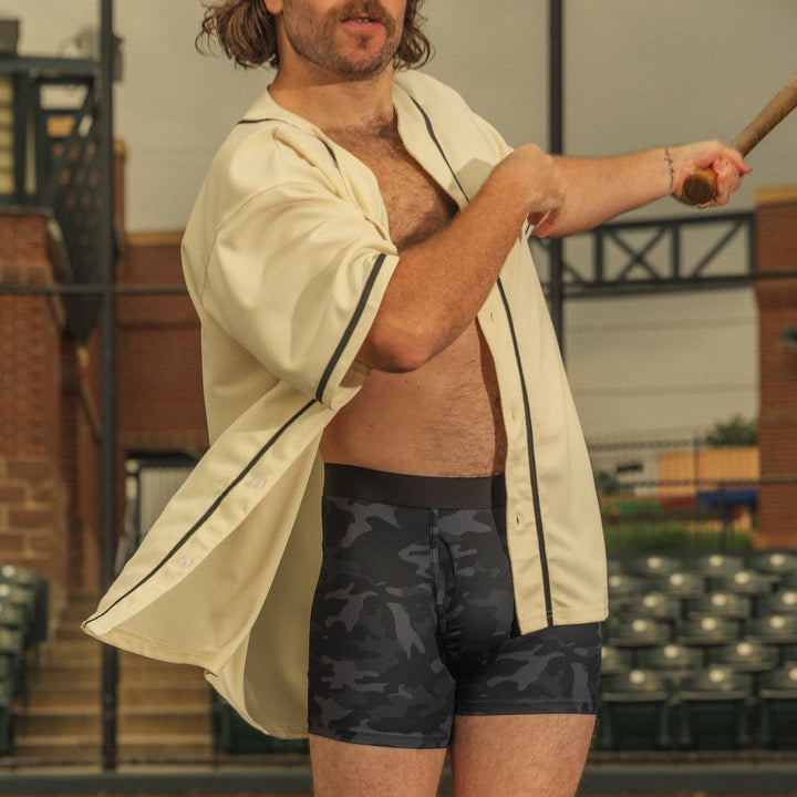 The Darkside | Black Camouflage paradICE™ Cooling Ball Hammock® Underwear