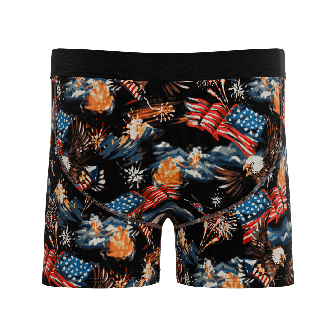 The Declaration | Americana Eagles Boy's Boxer Briefs