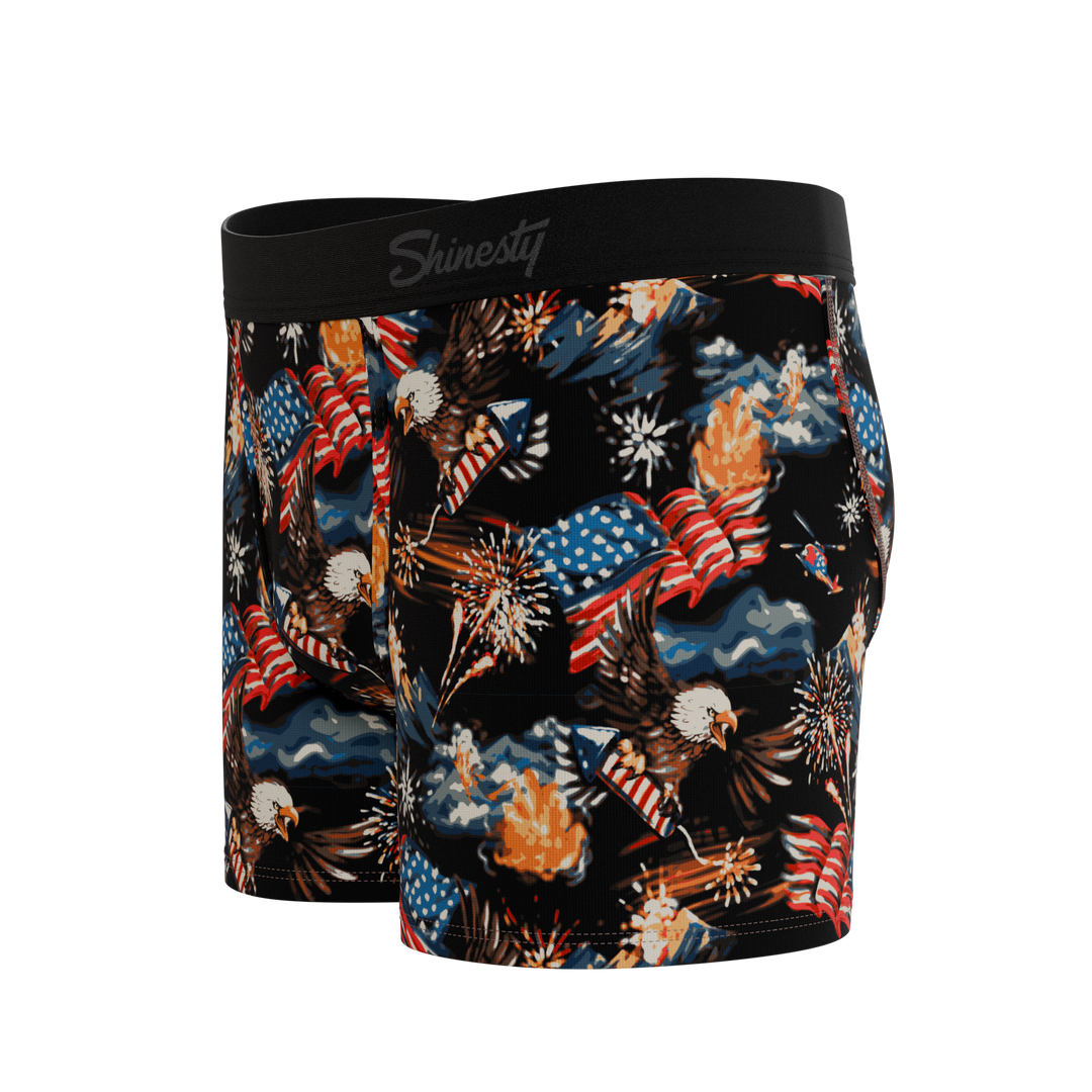 The Declaration | Americana Eagles Boy's Boxer Briefs