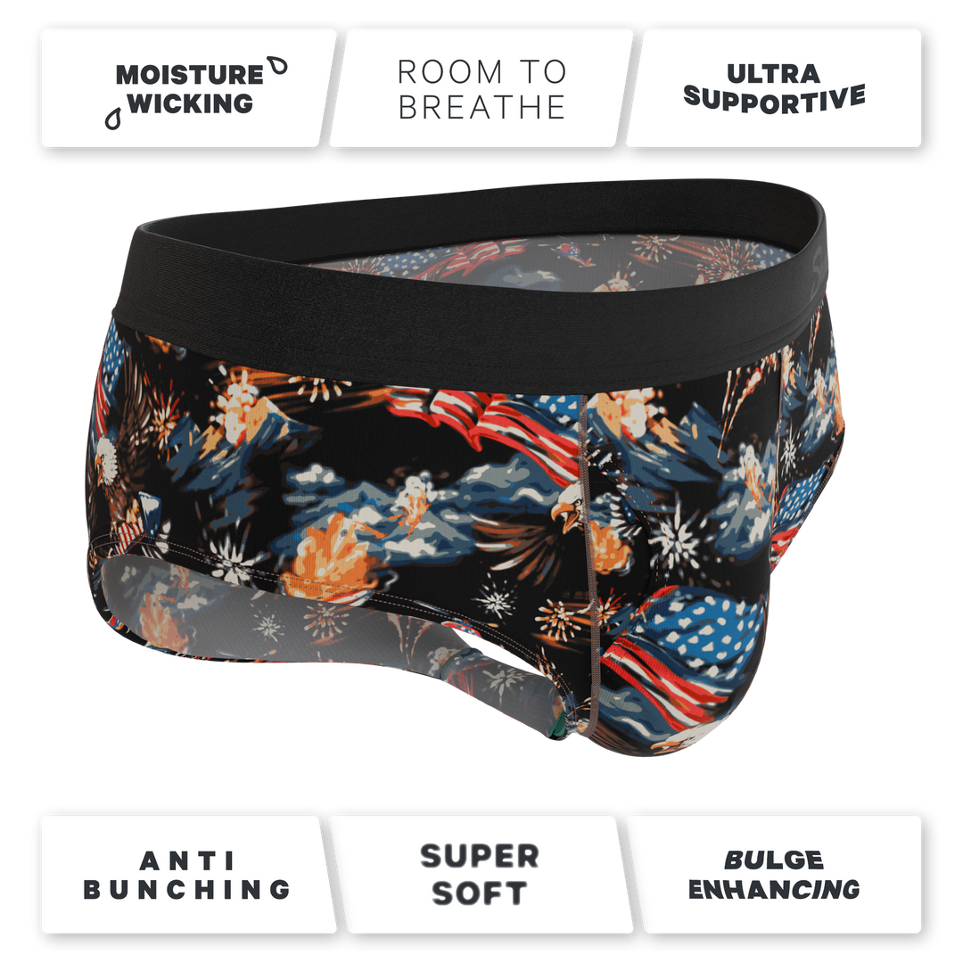The Declaration | Americana Eagles Ball Hammock® Pouch Underwear Briefs