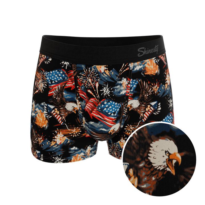 The Declaration | Americana Eagles Ball Hammock® Pouch Trunks Underwear