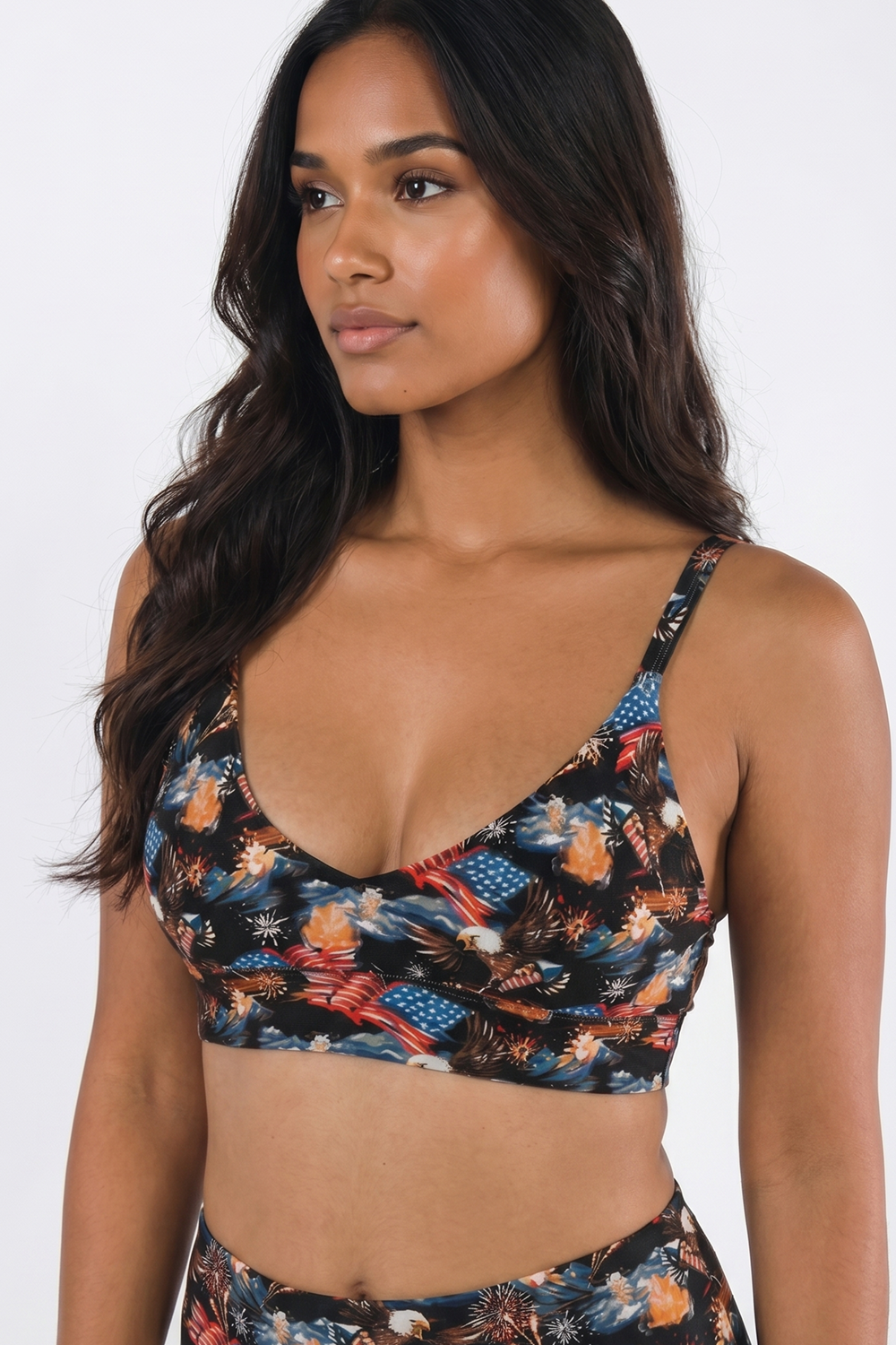 The Declaration | Americana Eagles Boob Hammock™ Plunge Bralette