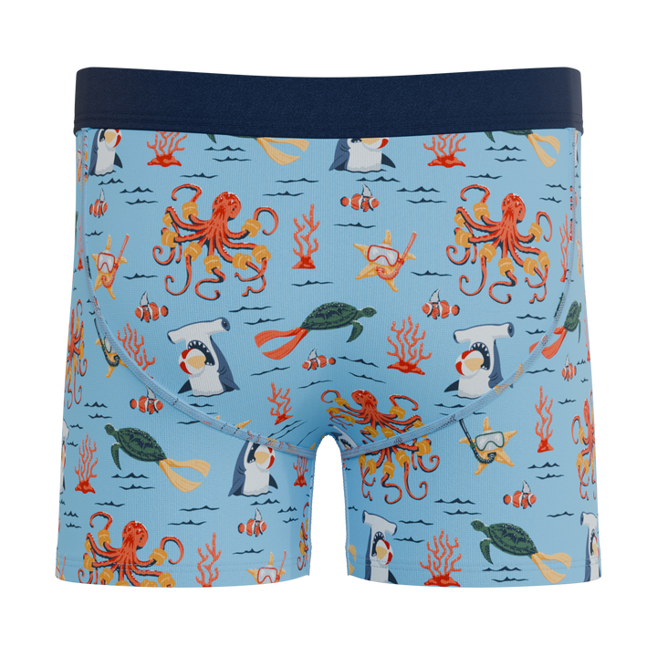 The Deep End | Sea Creatures Boy's Boxer Briefs