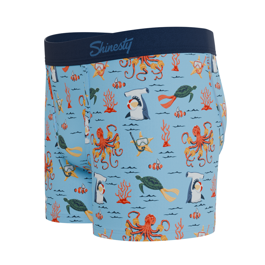 The Deep End | Sea Creatures Boy's Boxer Briefs