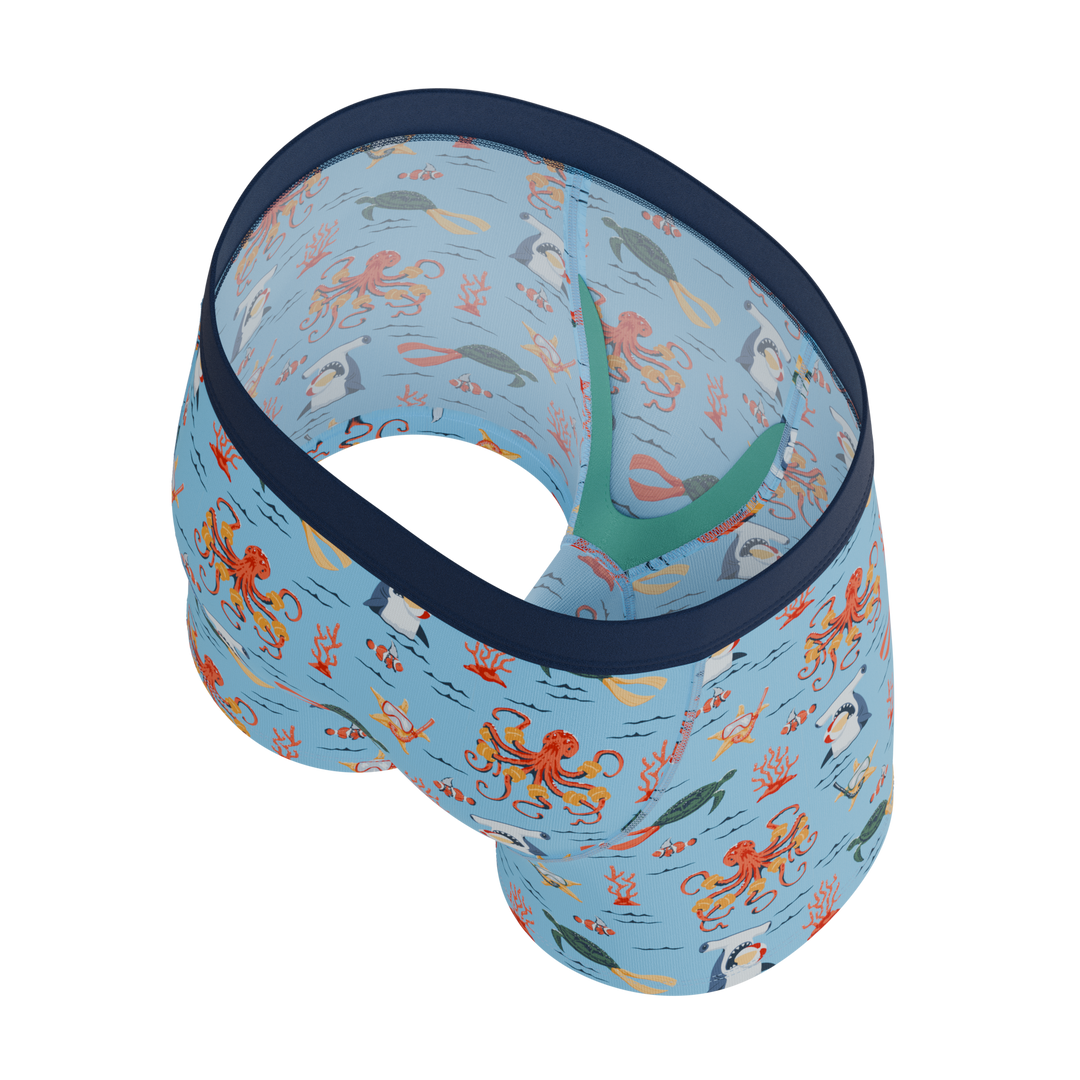 The Deep End | Sea Creatures Boy's Boxer Briefs