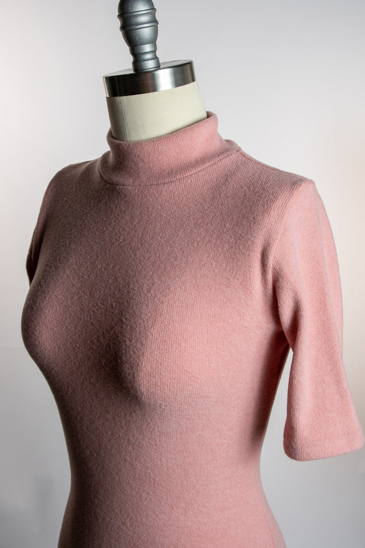 Denise Top - Plush Knit, Rose