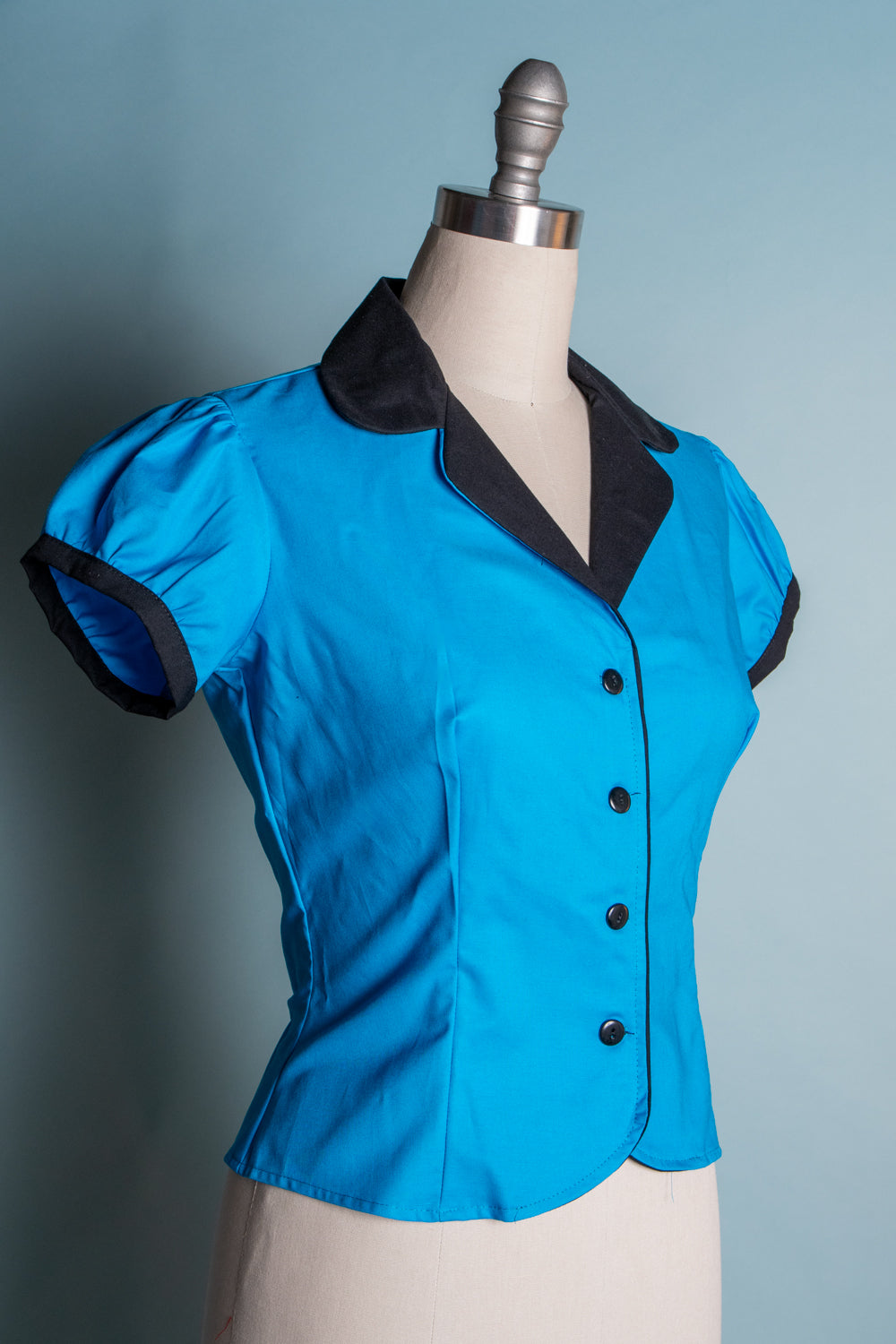Dolly Blouse - Summer Blue