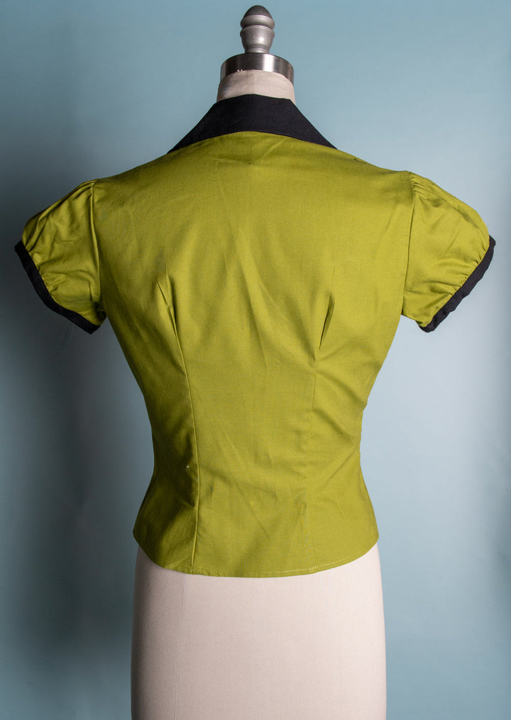 Dolly Blouse - Chartreuse