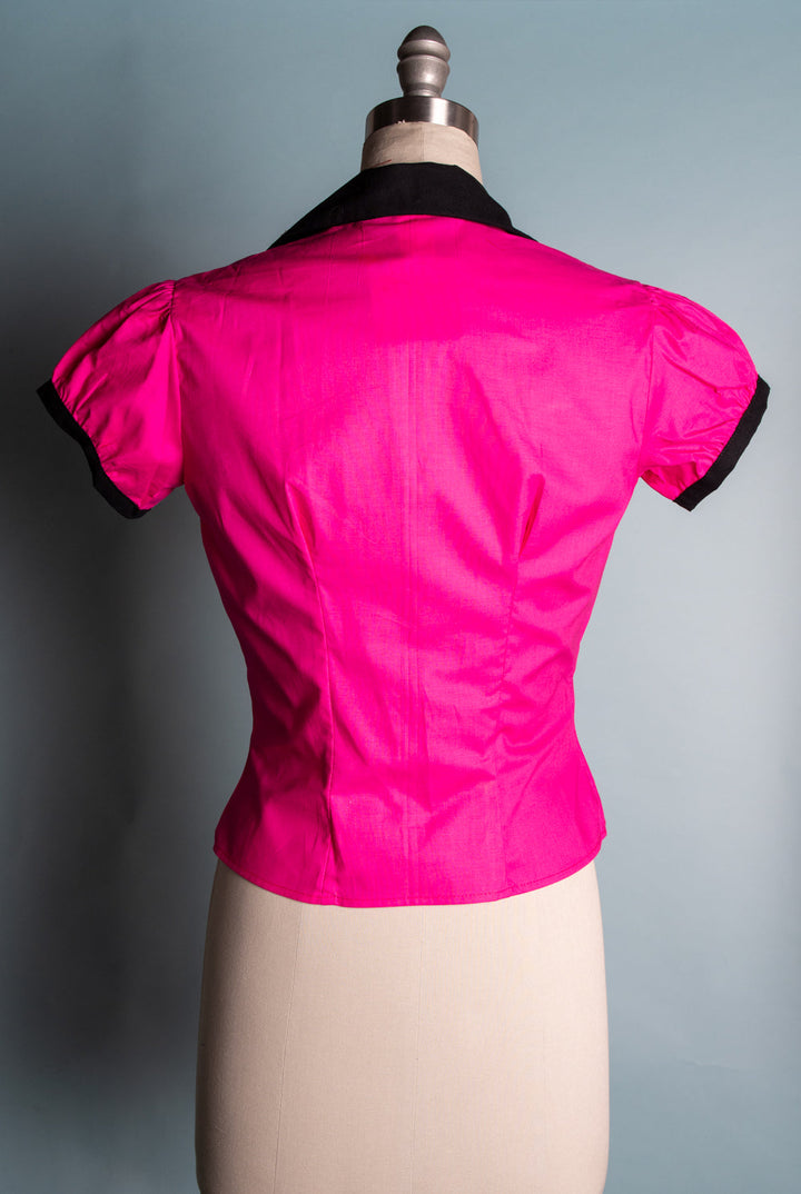 Dolly Blouse - Hot Pink