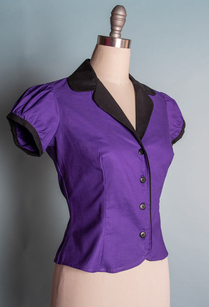 Dolly Blouse - Purple