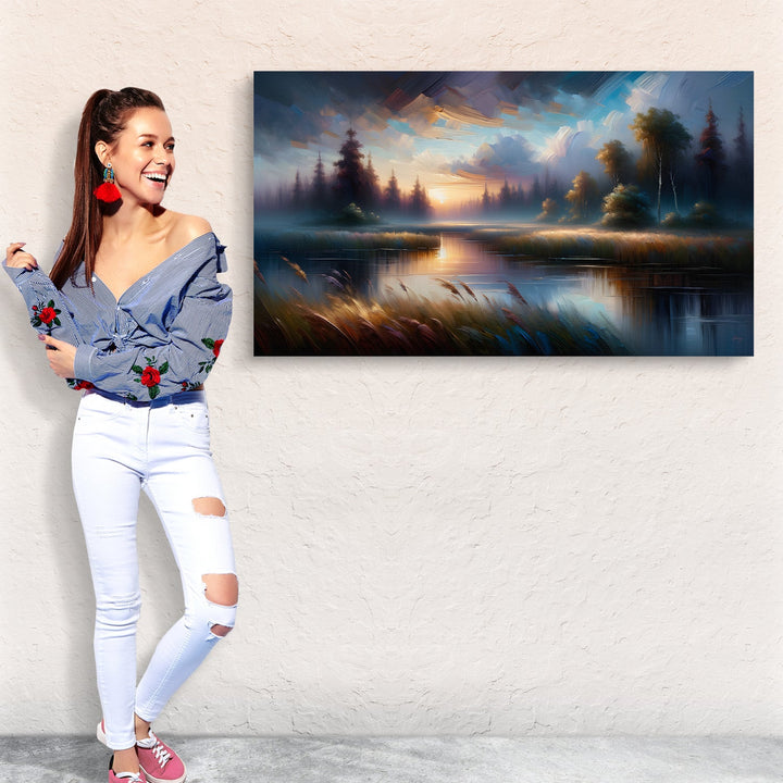 Canvas Print: "Dreaming Dusk"