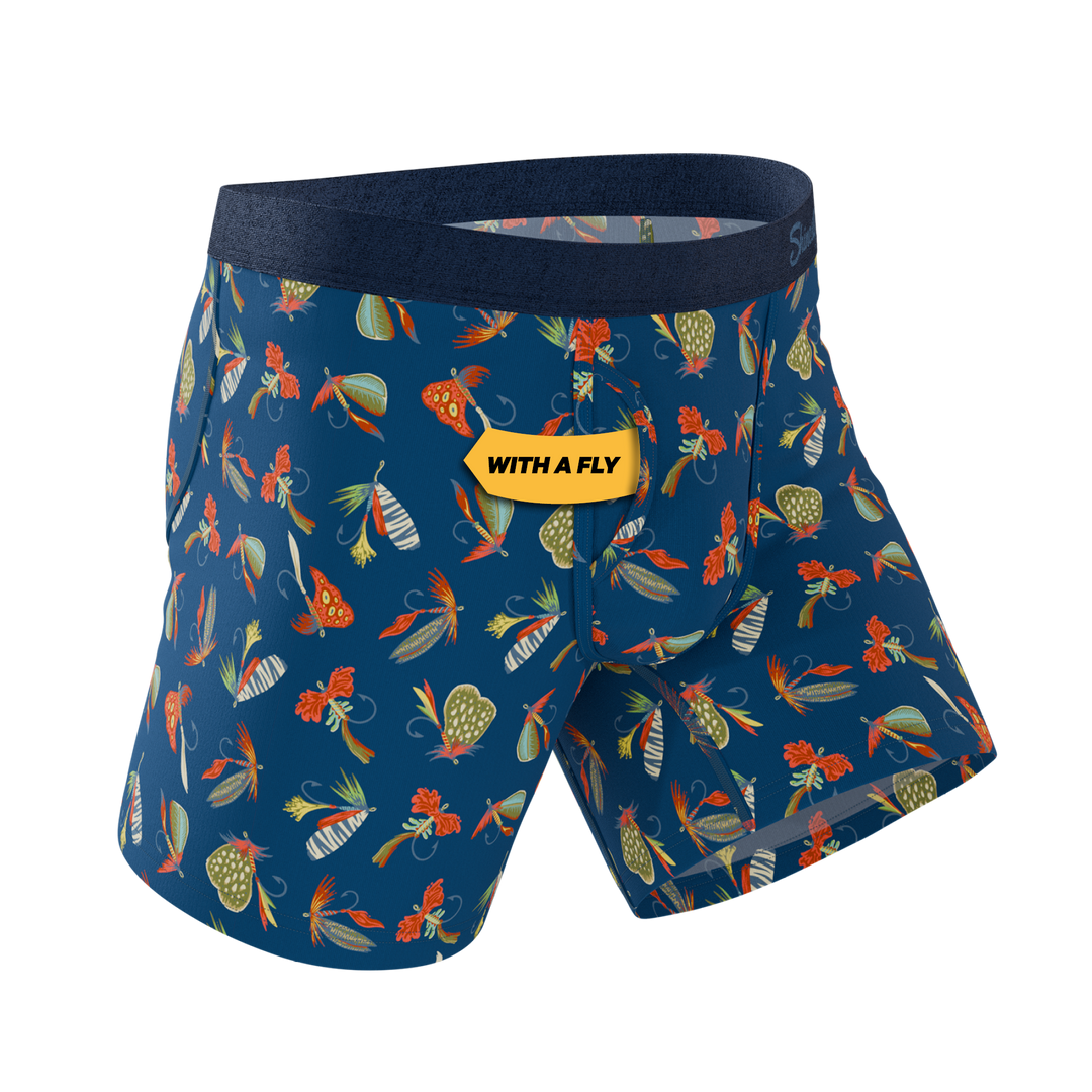 The Dry Fly | Fly Fishing Ball Hammock® Pouch Underwear With Fly