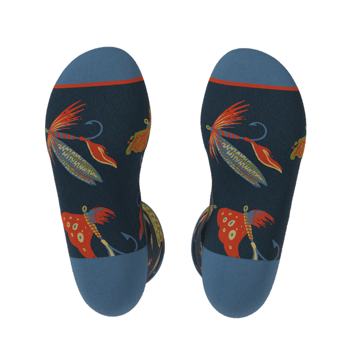 The Dry Fly | Fly Fishing Heel Hammock™ Crew Socks