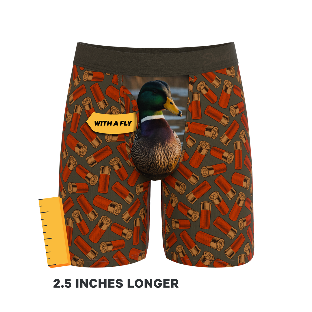 The Duck & Cover | Mallard Ball Hammock® Boxer - Long Leg