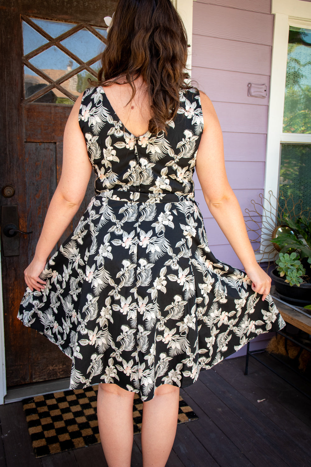 Marie Dress - Passion Flower