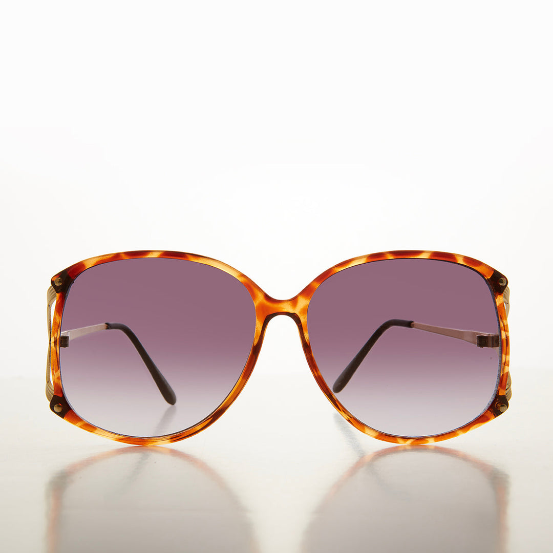 Boho Sunglasses with Gold Temples - Ebbe