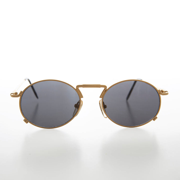 Metal Industrial Steampunk Vintage Sunglass - Eben