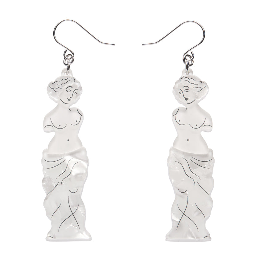 Marble Muse Drop Earrings by Erstwilder