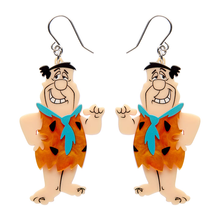 Fred Flintstone Drop Earrings by Erstwilder