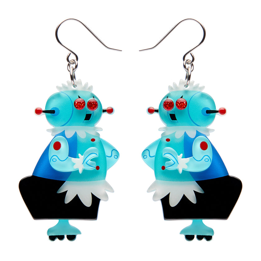 Rosie the Robot Drop Earrings by Erstwilder