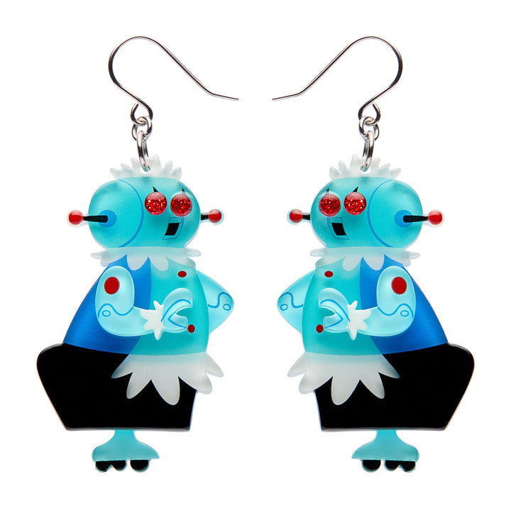 Rosie the Robot Drop Earrings by Erstwilder