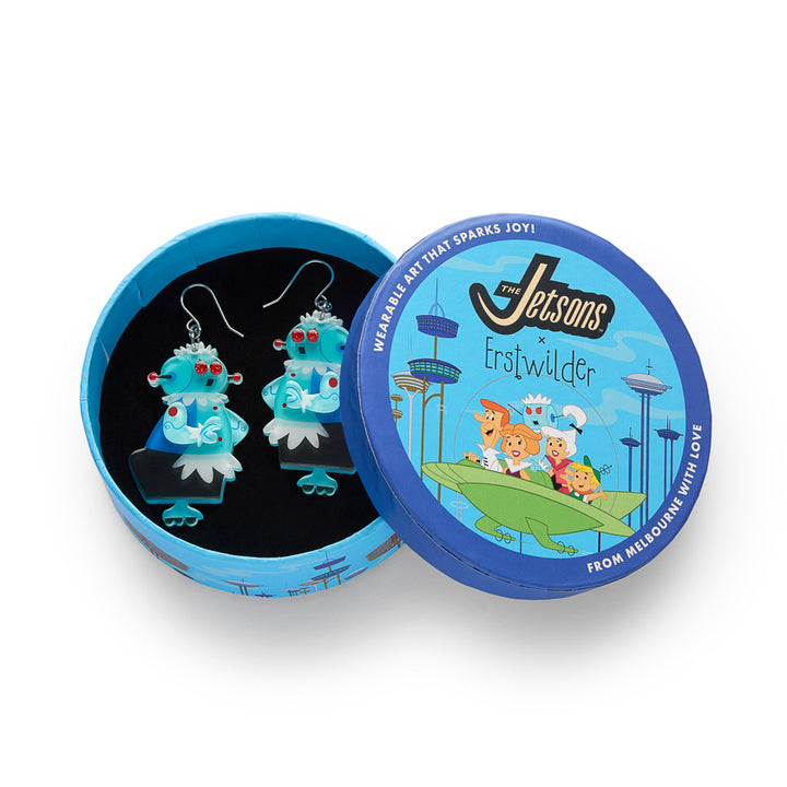 Rosie the Robot Drop Earrings by Erstwilder