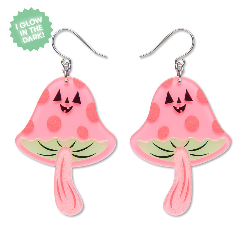 Out of the Shadows Drop Earrings by Erstwilder | Midnight Mischief Halloween Collection