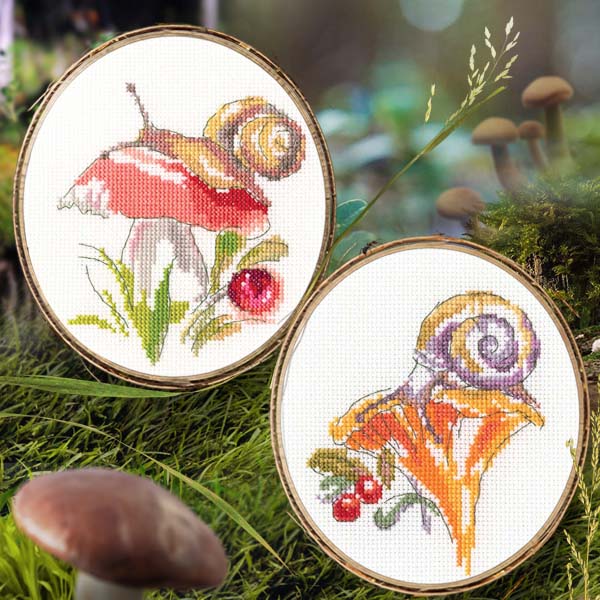 Russula EH379 Counted Cross Stitch Kit