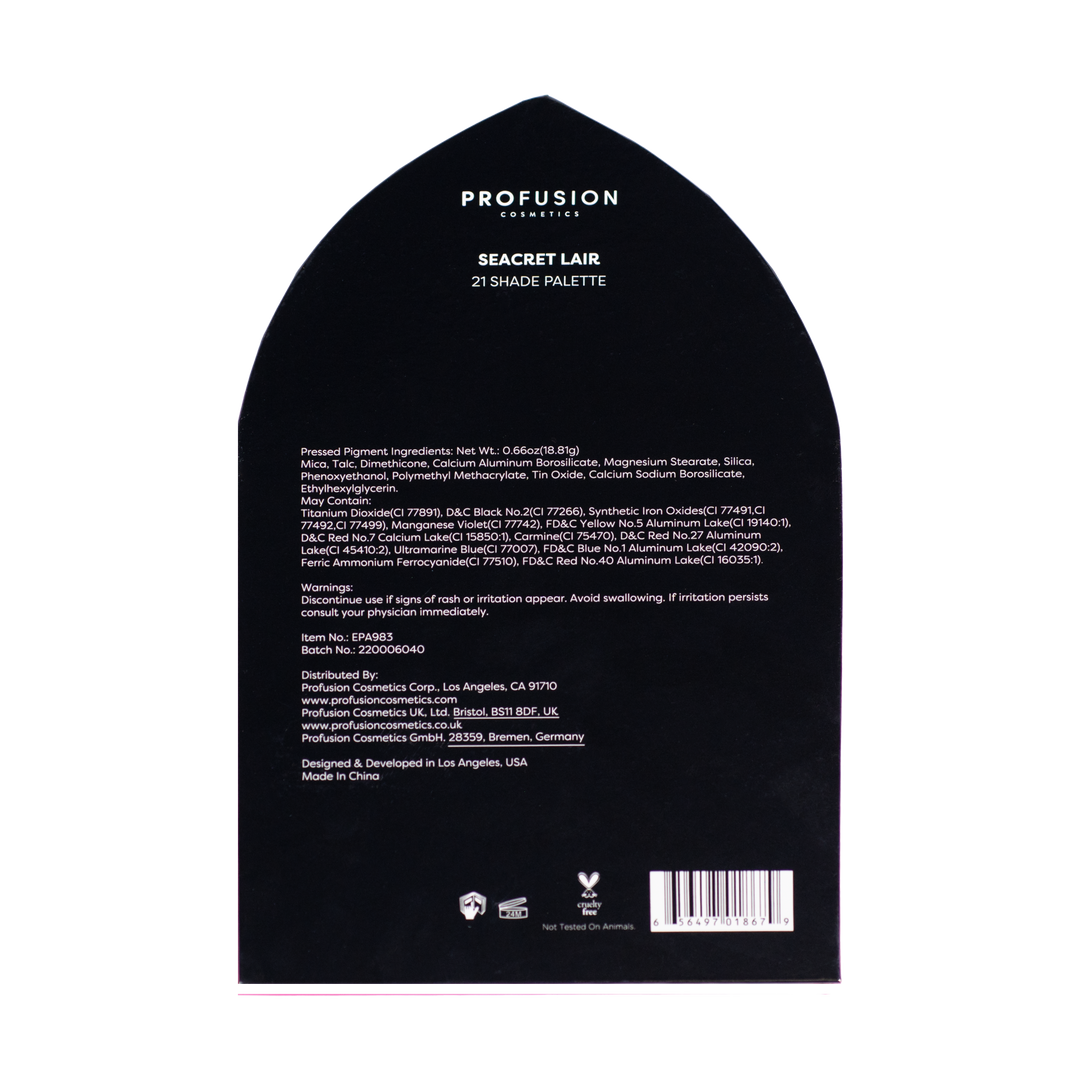 21 Shade Sea Witch Palette