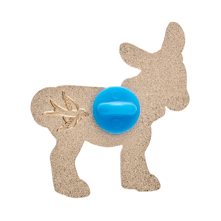 Devoted Donkey Enamel Pin