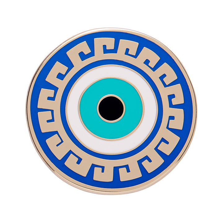 Evil Eye Amulet Enamel Pin
