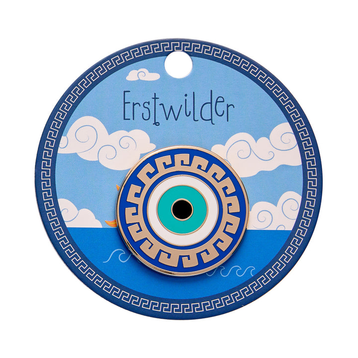 Evil Eye Amulet Enamel Pin