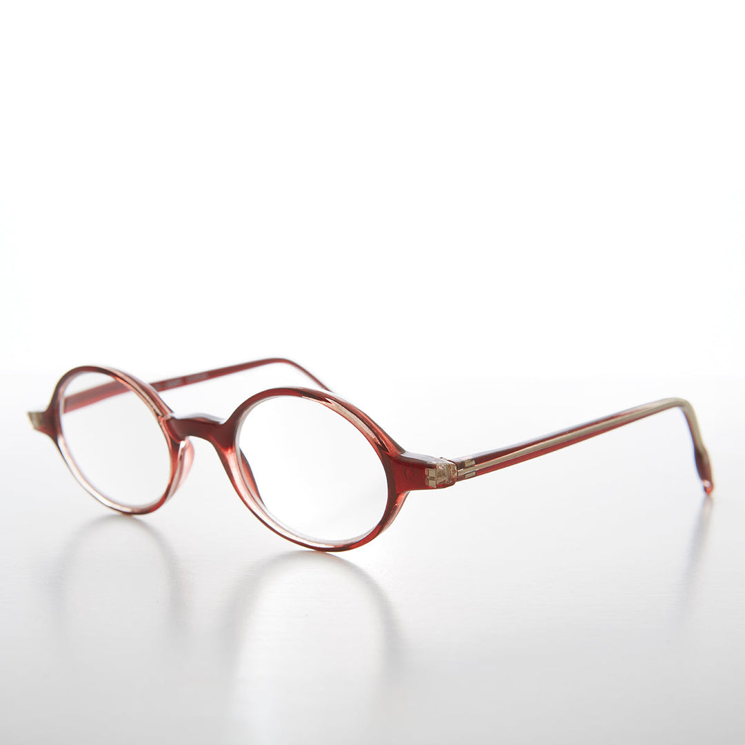 Colorful Small Oval Reading Glasses - Erica