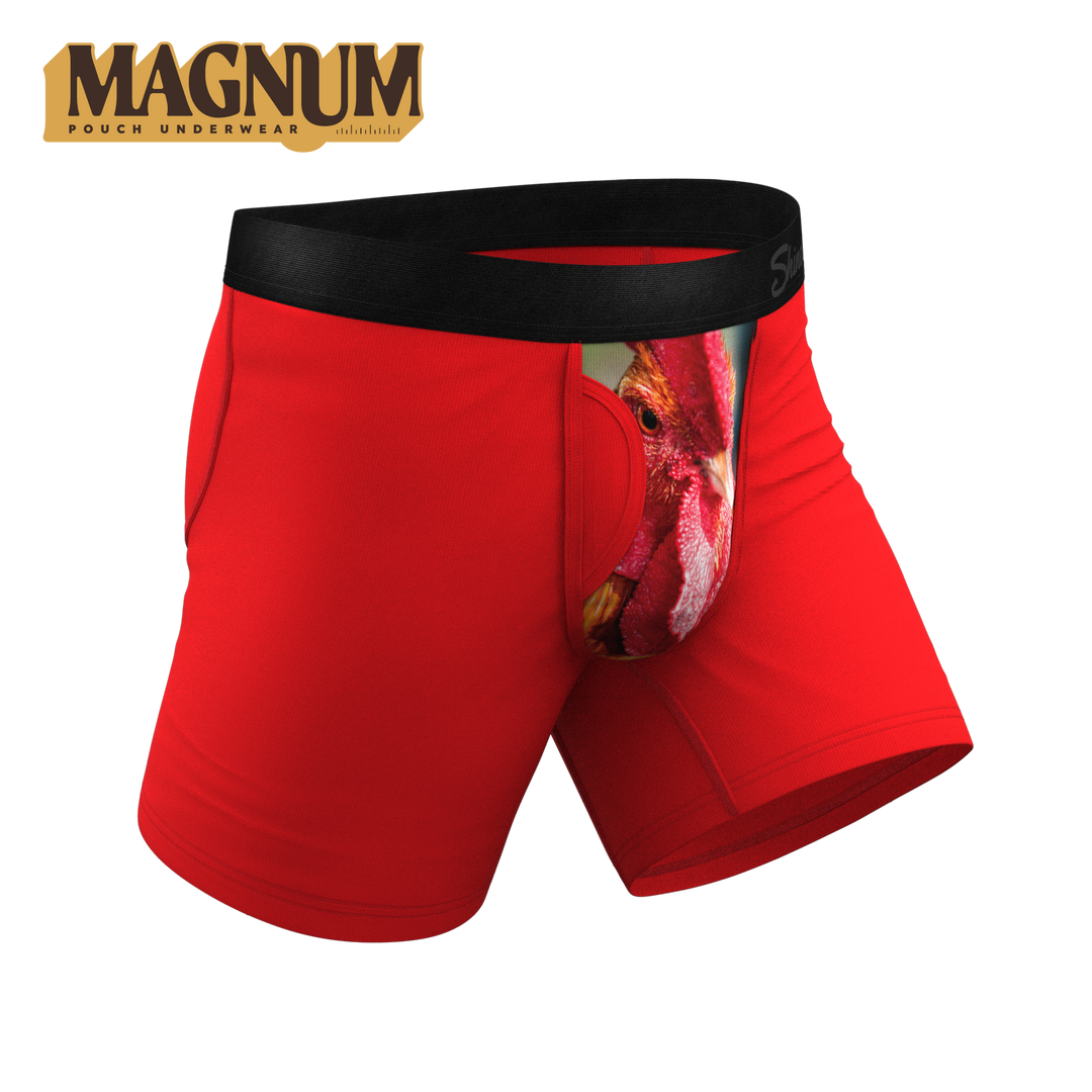 The Early Risers | Barnyard Rooster Ball Hammock® Magnum Big Pouch Underwear