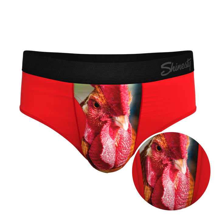 The Early Risers | Barnyard Rooster Ball Hammock® Pouch Underwear Briefs