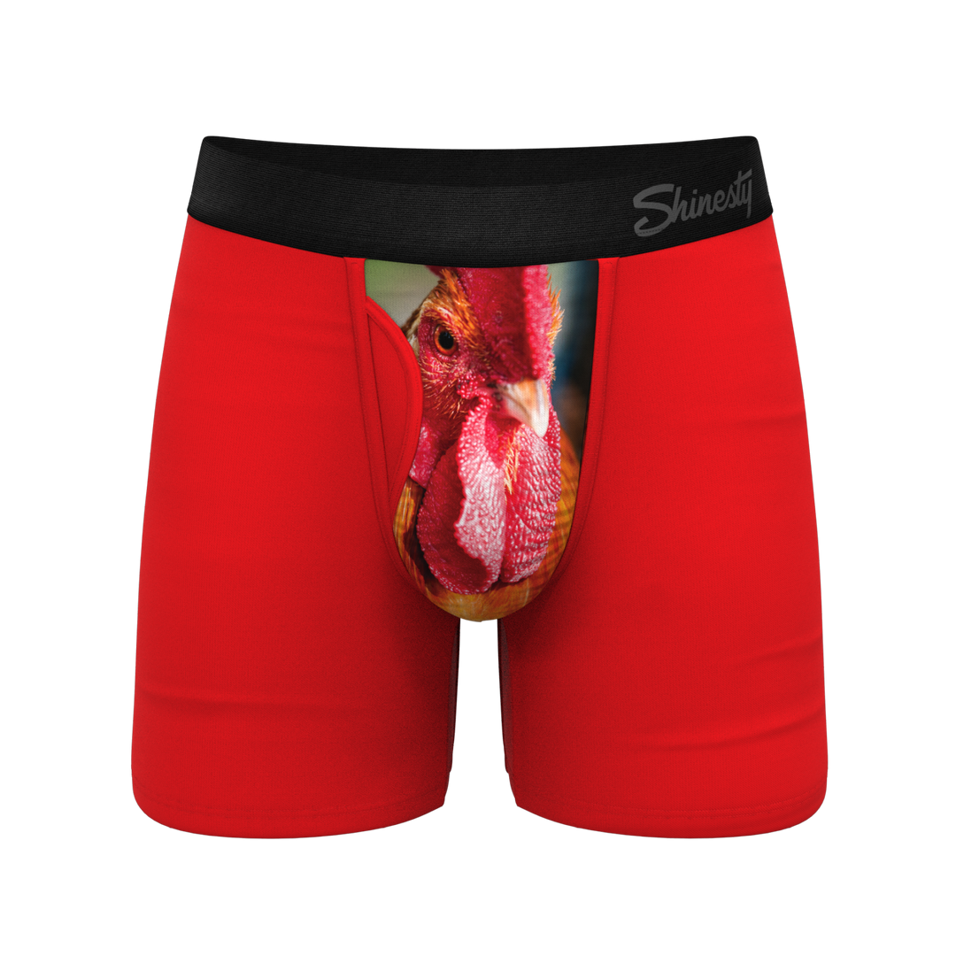 The Early Risers | Barnyard Rooster Ball Hammock® Magnum Big Pouch Underwear