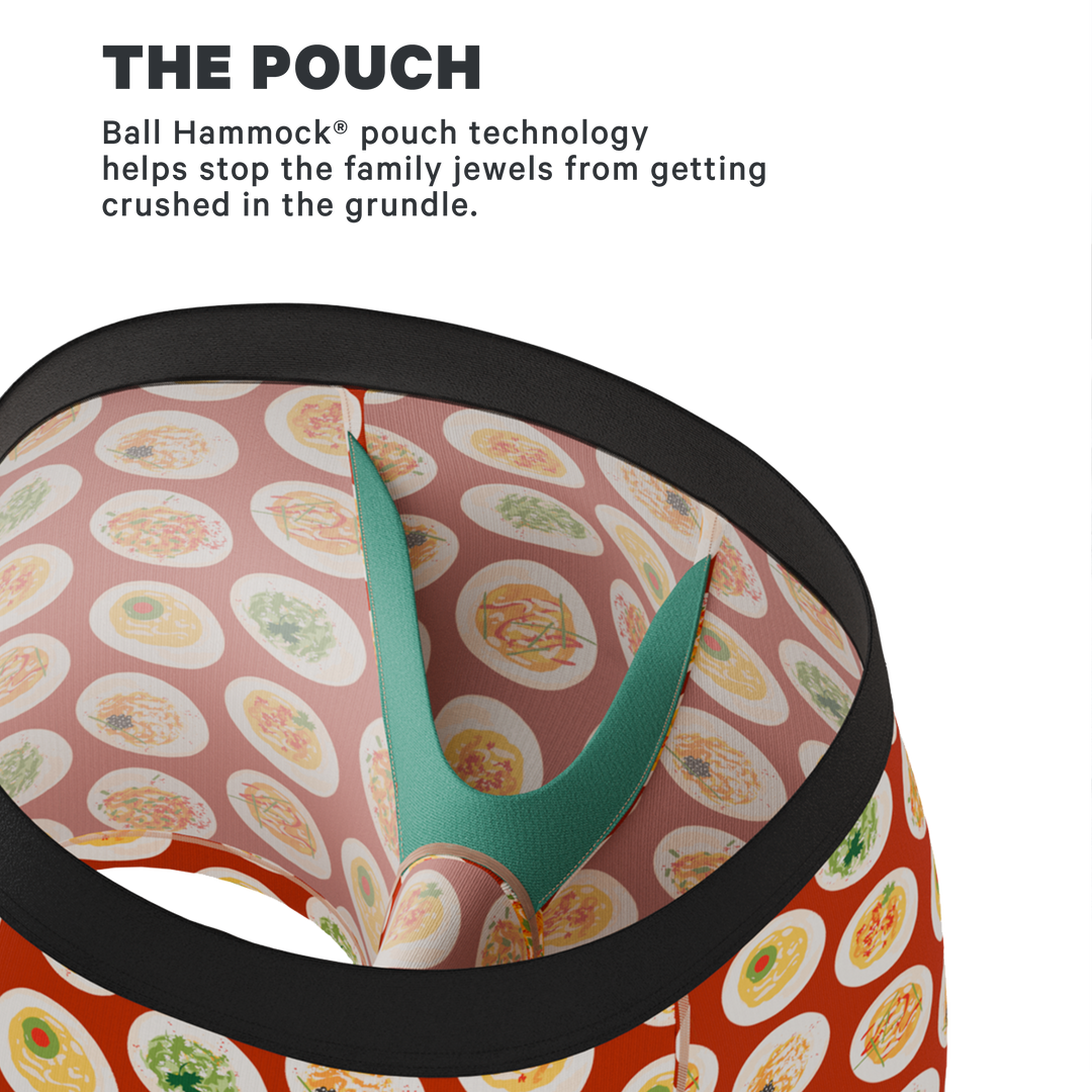 The Eggstasy | Deviled Egg Fart Proof Ball Hammock® Pouch Underwear