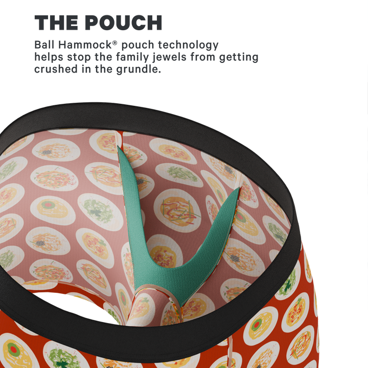 The Eggstasy | Deviled Egg Fart Proof Ball Hammock® Pouch Underwear