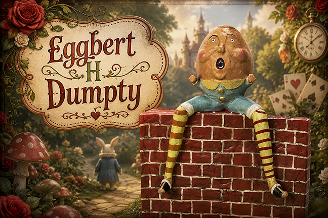 Eggbert H Dumpty Lori Mitchell Collectible Figurine