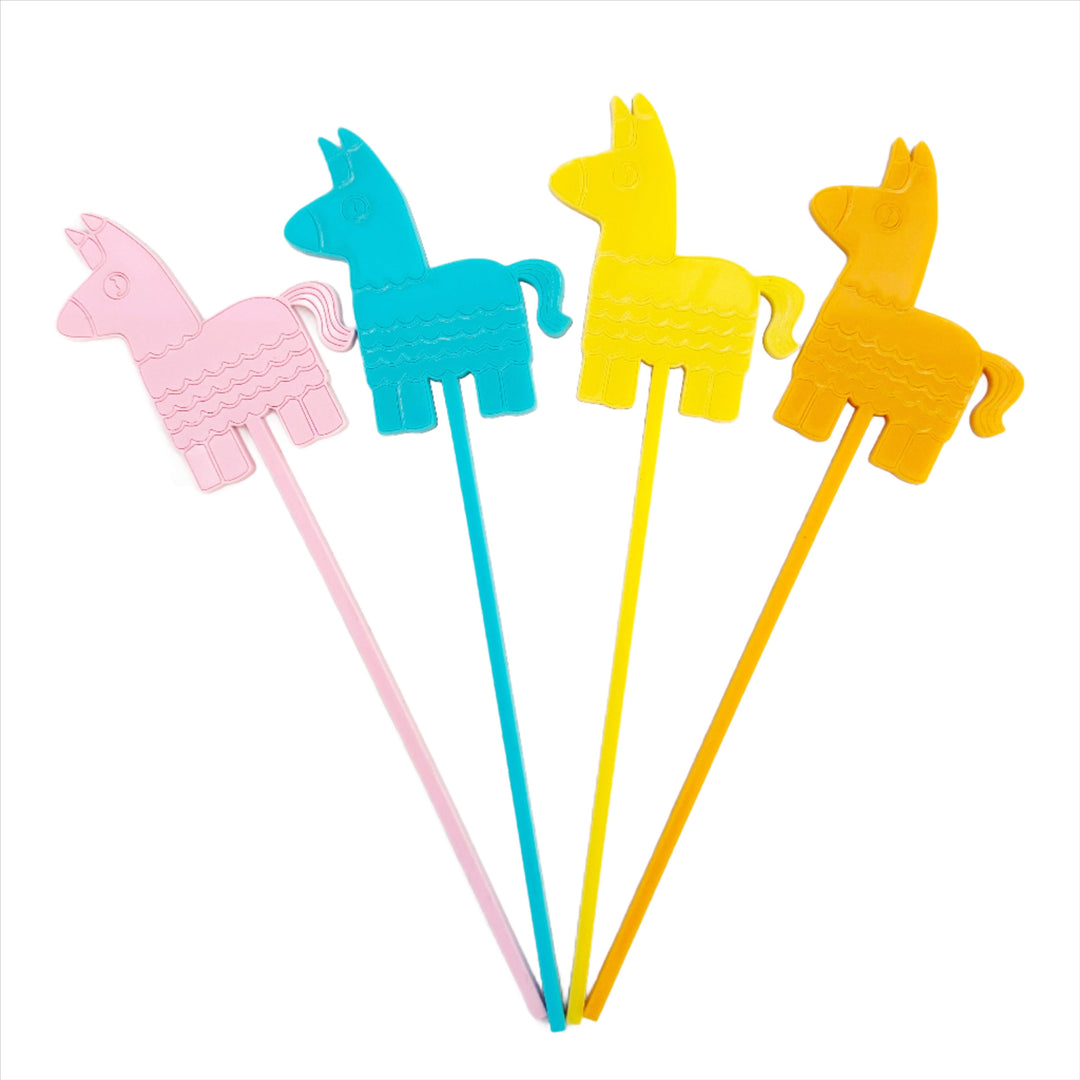 Acrylic Pinata Drink Stirrers