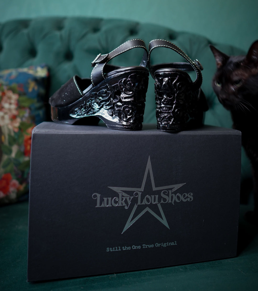 the Momento Mori - in Black Snake on Black