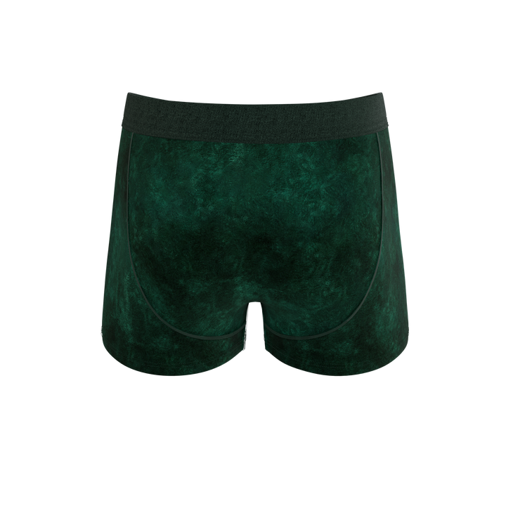 The Extravagance | Dark Green Velvet Trunk Underwear
