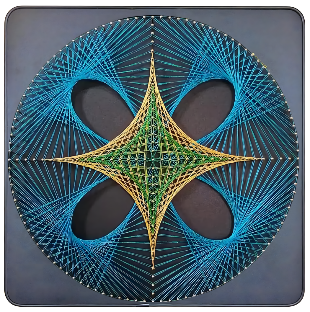 Compass Star String Art Kit F07-M12-2-DHGG29222