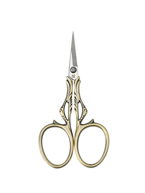 Craft Scissors for Felting & Embroidery Wizardi F07-M13-5-gold