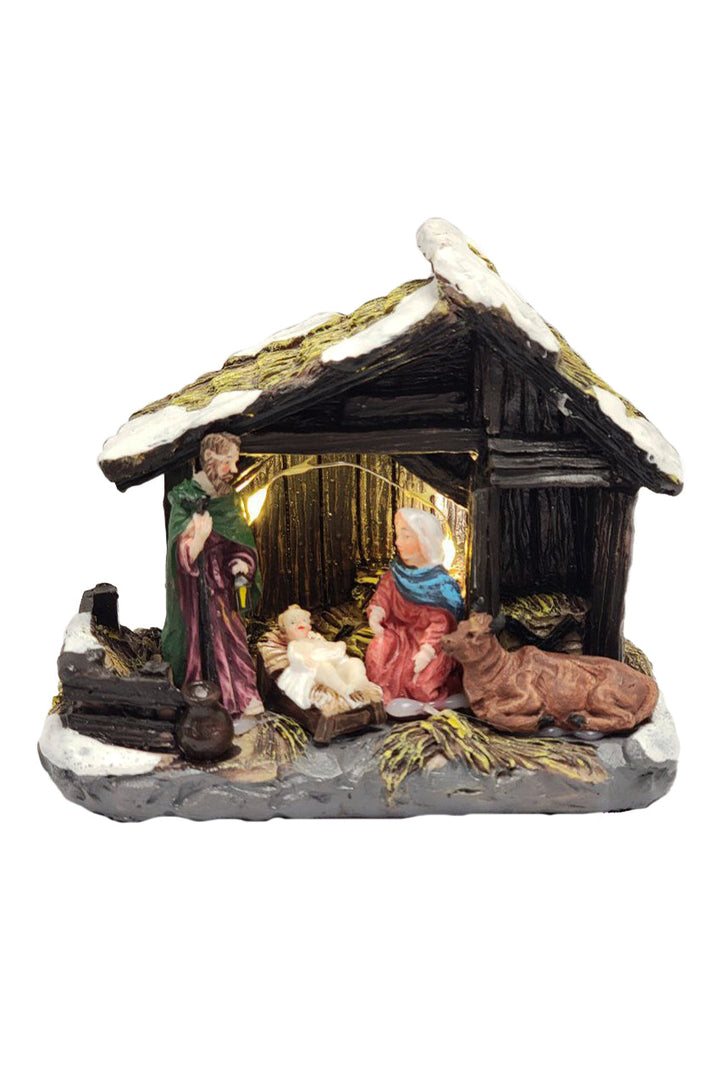 Nativity Scene Christmas Village Miniature by Wizardi F07-N1-16-2338