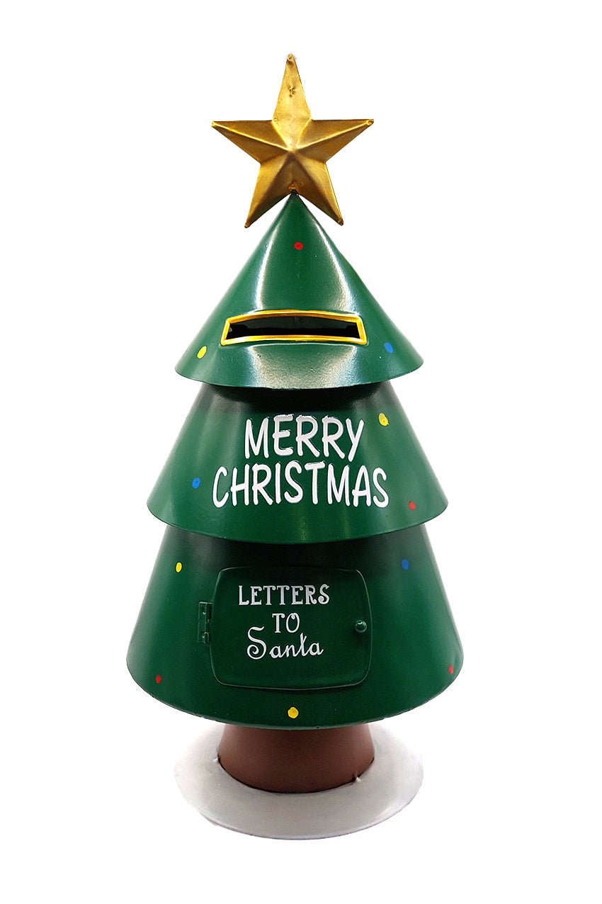 Tree Mailbox Christmas Festive Decoration by Wizardi F07M4-3-23FM10251