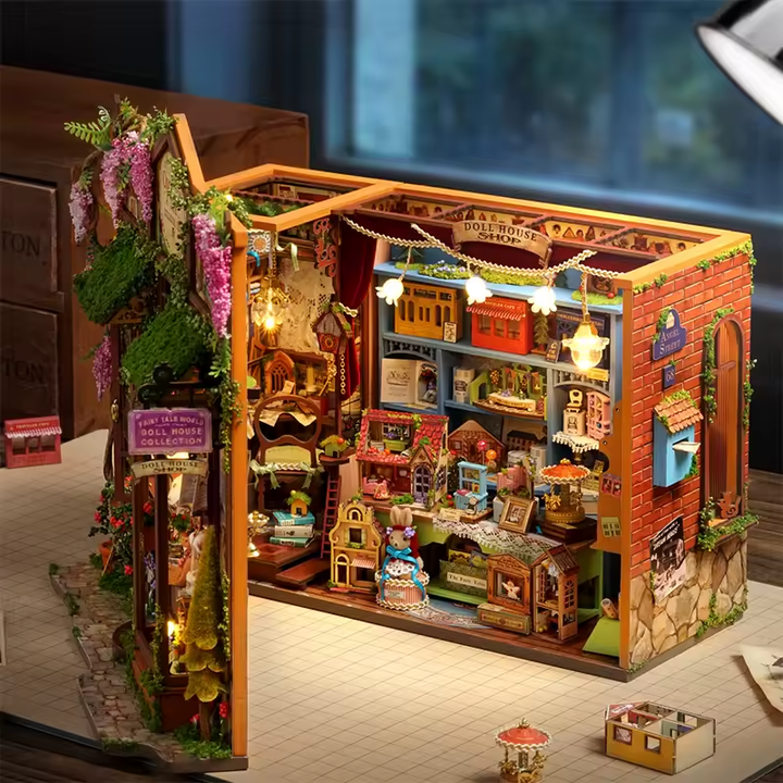 Once Upon a Time Miniature Dollhouse Kit by Wizardi F07M5-71-F-068-A