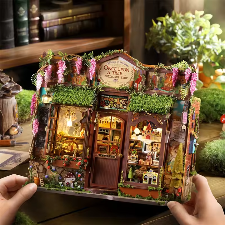 Once Upon a Time Miniature Dollhouse Kit by Wizardi F07M5-71-F-068-A