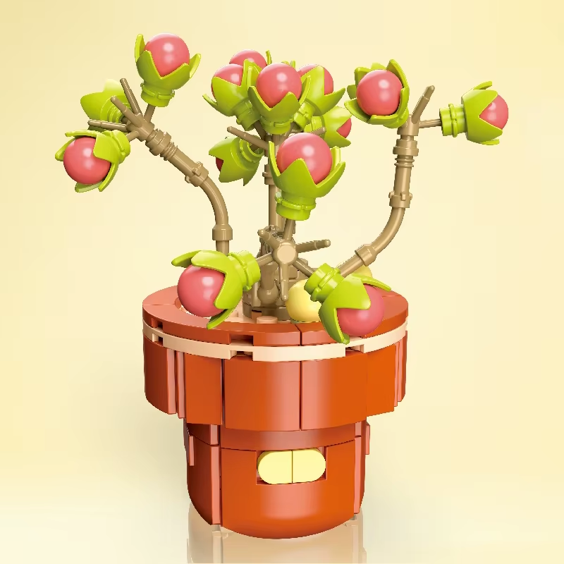 Plant Building Brick Kit - Saundersii by Wizardi F07N11-26-18(113)